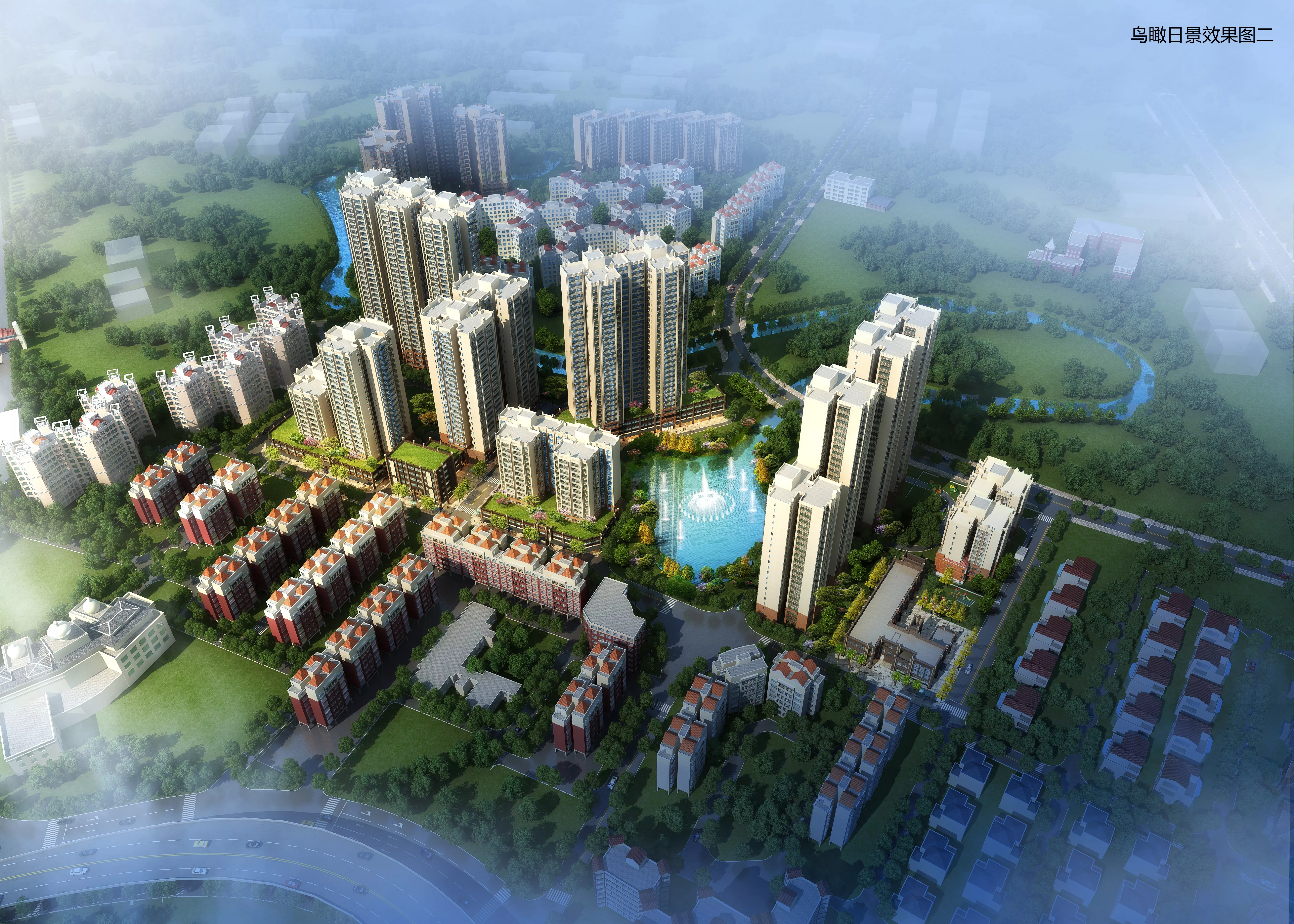 大型综合商住体——广地花园
位于广东省广州市番禺区
规模：约24万㎡，地上32F，地下-4F